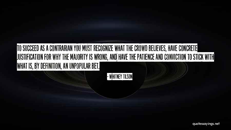 Mckevitt Patrick Quotes By Whitney Tilson Mckevitt Patrick Quotes By Whitney Tilson