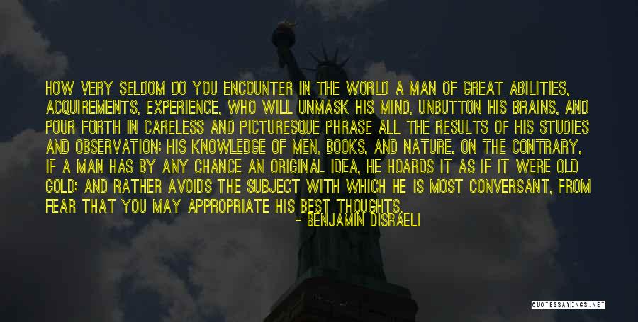 Mckinnerney Ricky Quotes By Benjamin Disraeli Mckinnerney Ricky Quotes By Benjamin Disraeli