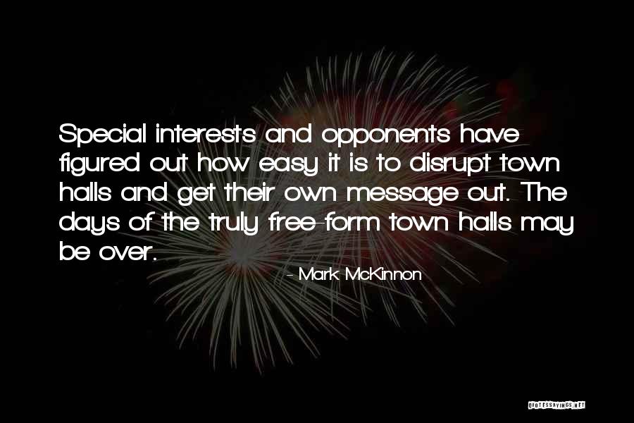 Mckinnon Quotes By Mark McKinnon