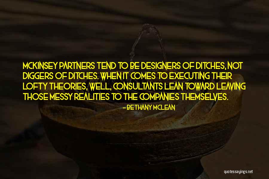 Mckinsey Quotes By Bethany McLean