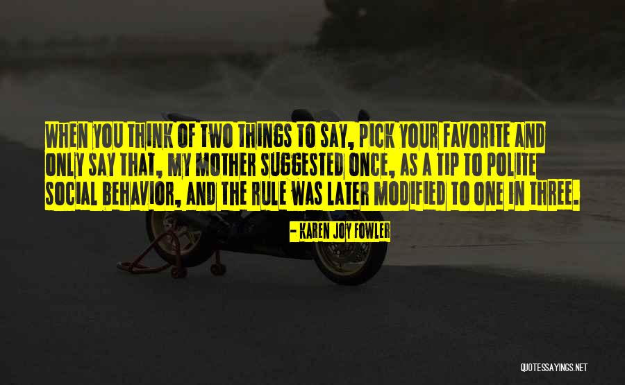 Mckinseys 7s Framework Quotes By Karen Joy Fowler Mckinseys 7s Framework Quotes By Karen Joy Fowler
