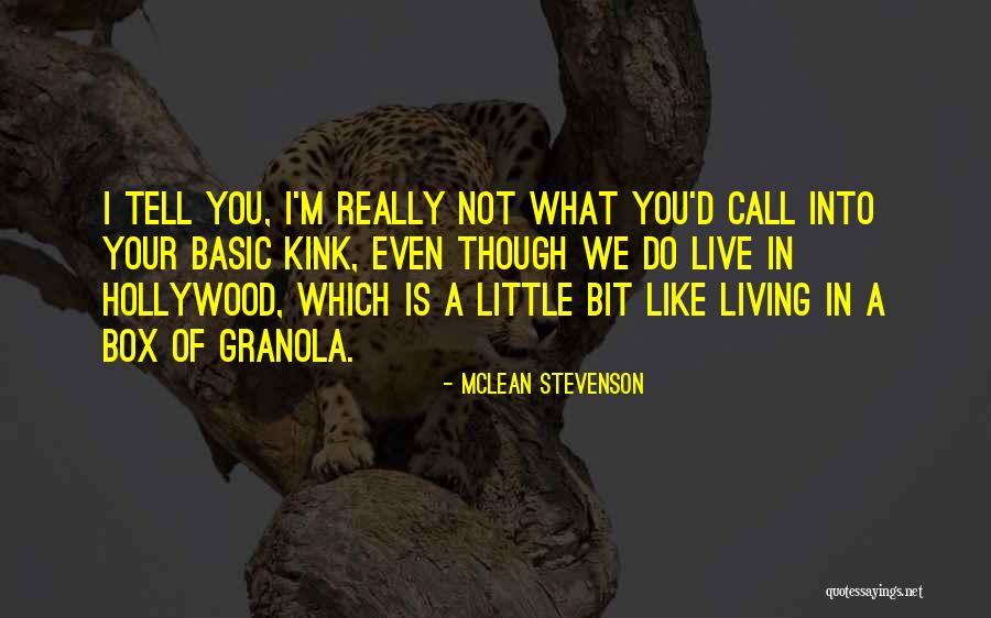 McLean Stevenson Quotes 1748877 McLean Stevenson Quotes 1748877