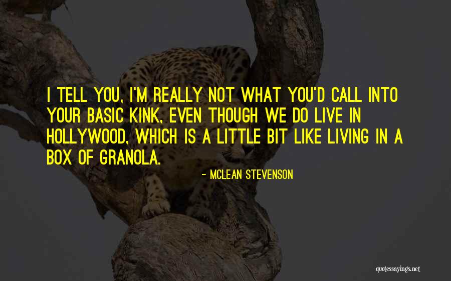 McLean Stevenson Quotes 1748877