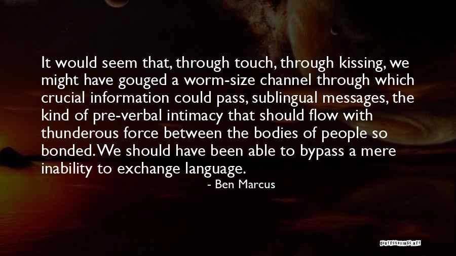 Mcmain Secondary Quotes By Ben Marcus Mcmain Secondary Quotes By Ben Marcus