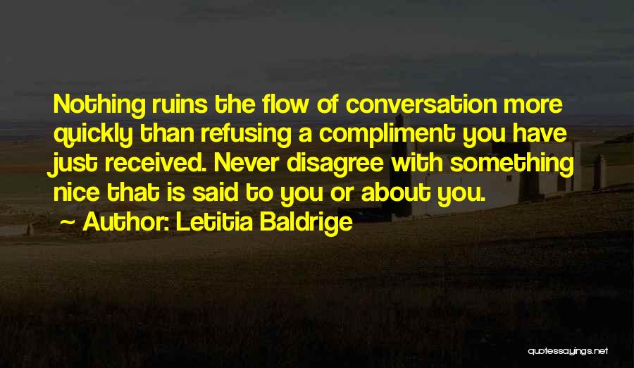 Mcmanama Jerre Quotes By Letitia Baldrige