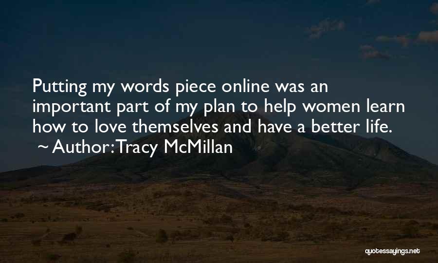 Mcmillan Quotes By Tracy McMillan