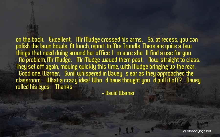Mcnab Quotes By David Warner Mcnab Quotes By David Warner
