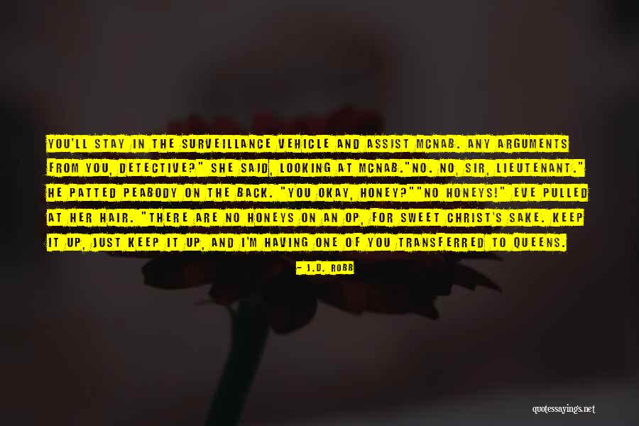 Mcnab Quotes By J.D. Robb Mcnab Quotes By J.D. Robb
