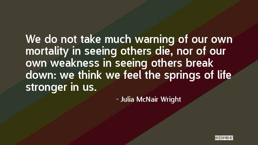 Mcnair Quotes By Julia McNair Wright