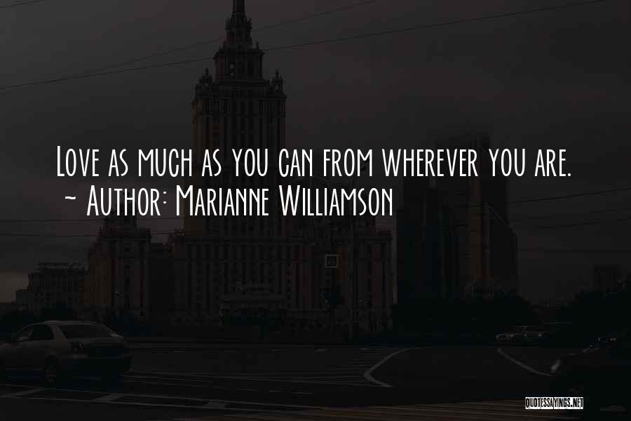 Mcpeak Real Estate Quotes By Marianne Williamson