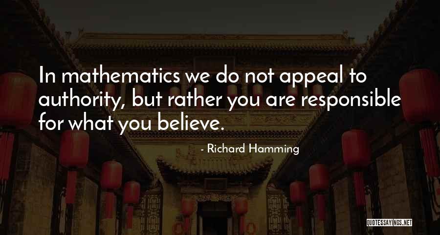 Mcphilmy Maureen Quotes By Richard Hamming Mcphilmy Maureen Quotes By Richard Hamming