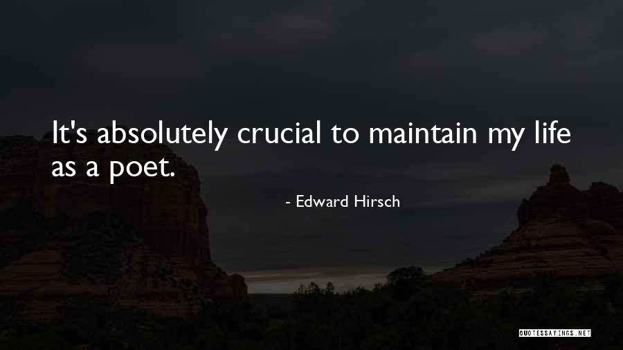 Mcpoyle Vs Ponderosa Quotes By Edward Hirsch