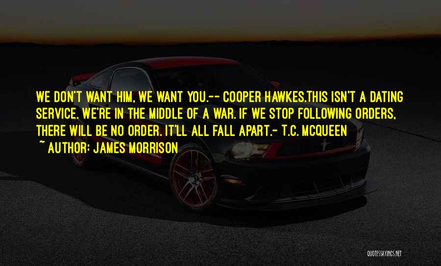 Mcqueen Quotes By James Morrison