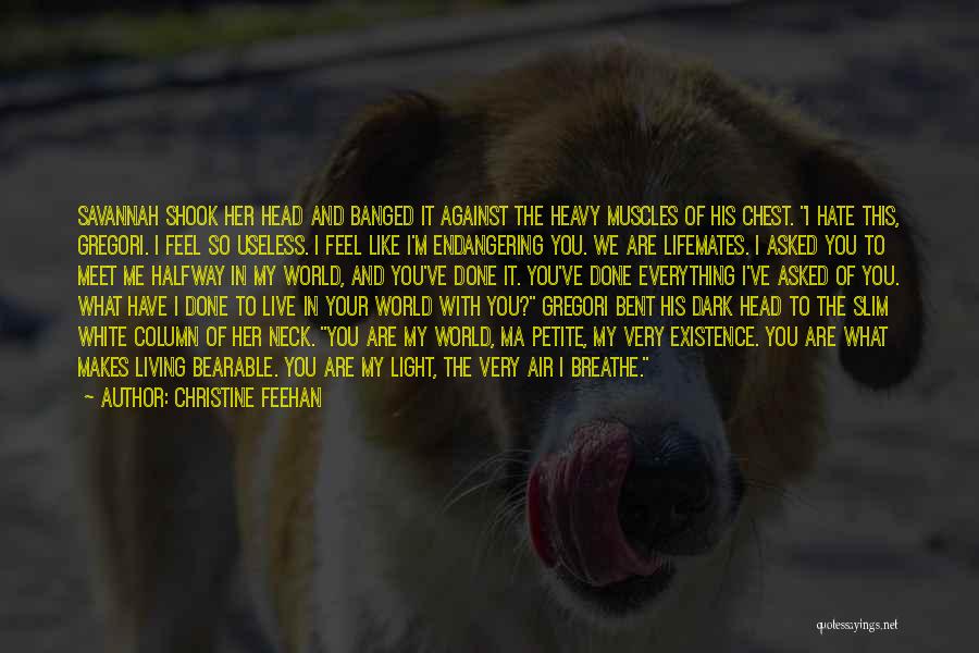 Me Against The World Quotes By Christine Feehan