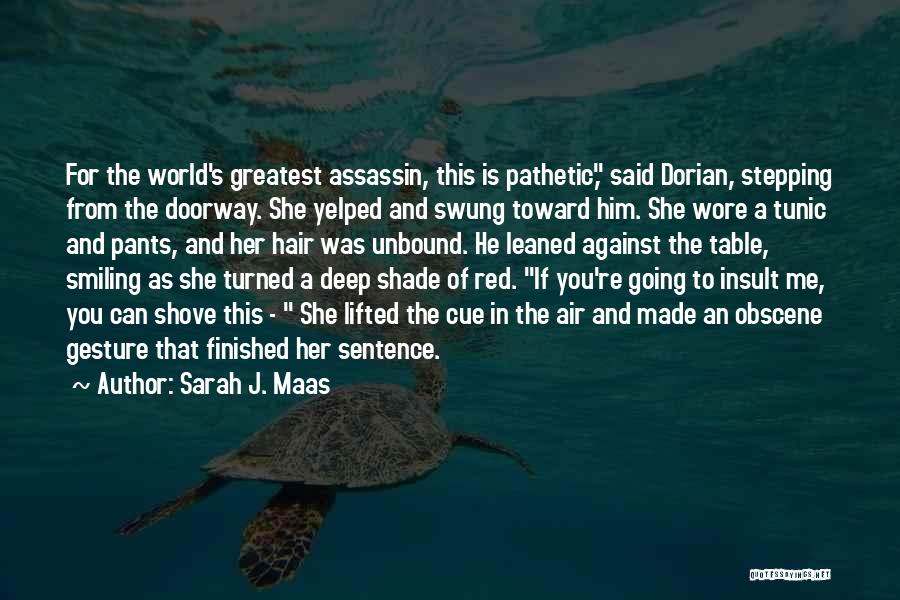Me And Him Against The World Quotes By Sarah J. Maas