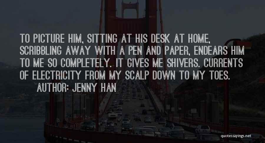 Me And Him Picture Quotes By Jenny Han