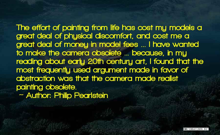 Me And My Camera Quotes By Philip Pearlstein
