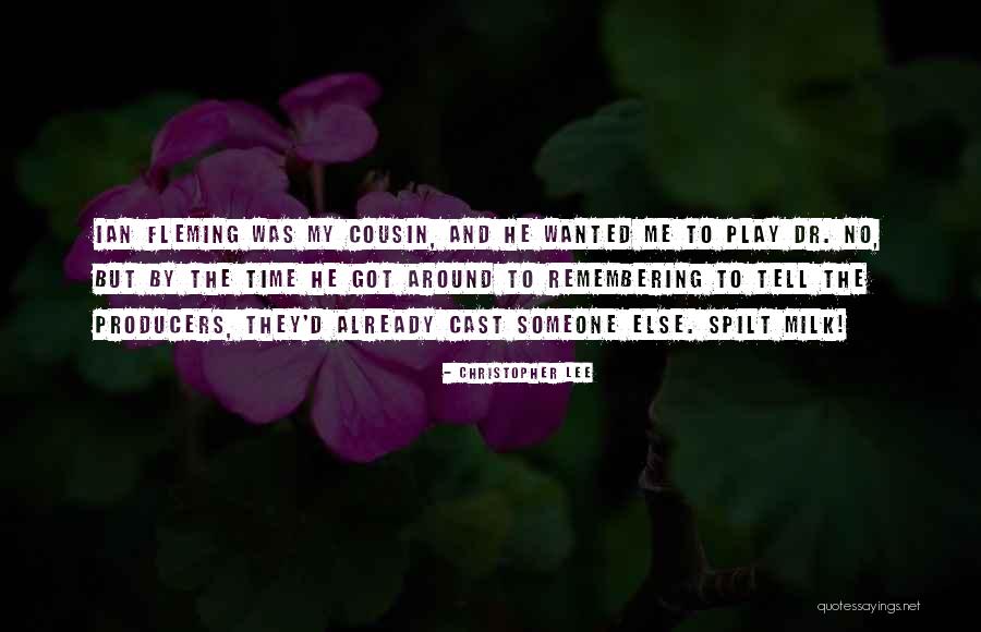 Me And My Cousin Quotes By Christopher Lee Me And My Cousin Quotes By Christopher Lee