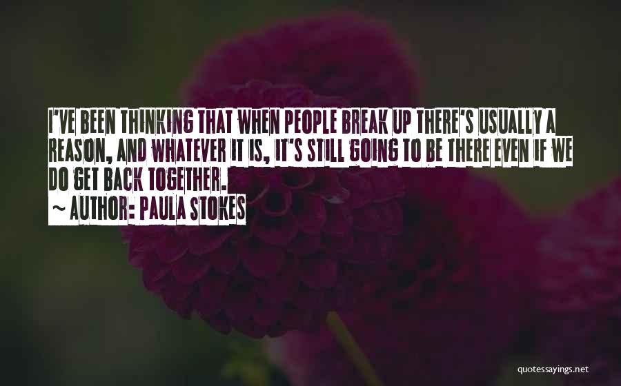 Me And U Together Quotes By Paula Stokes