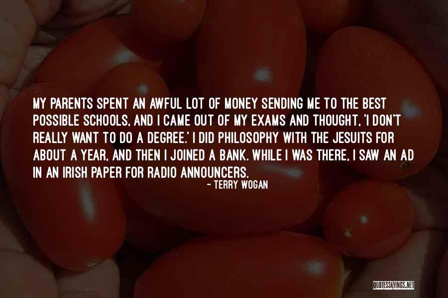 Me Bank Quotes By Terry Wogan Me Bank Quotes By Terry Wogan