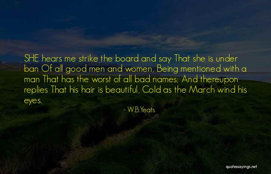 Me Being Beautiful Quotes By W.B.Yeats