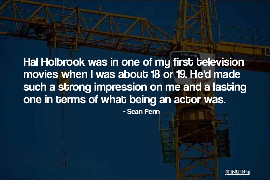 Me Being Strong Quotes By Sean Penn Me Being Strong Quotes By Sean Penn