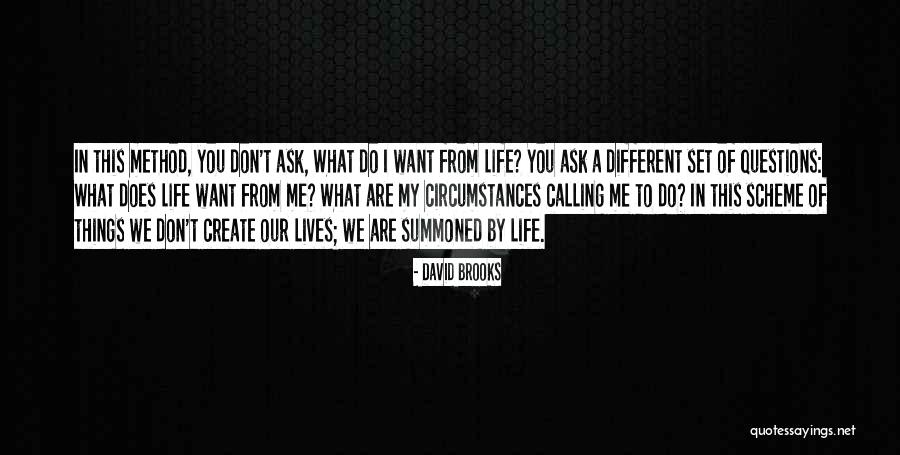 Me In Life Quotes By David Brooks