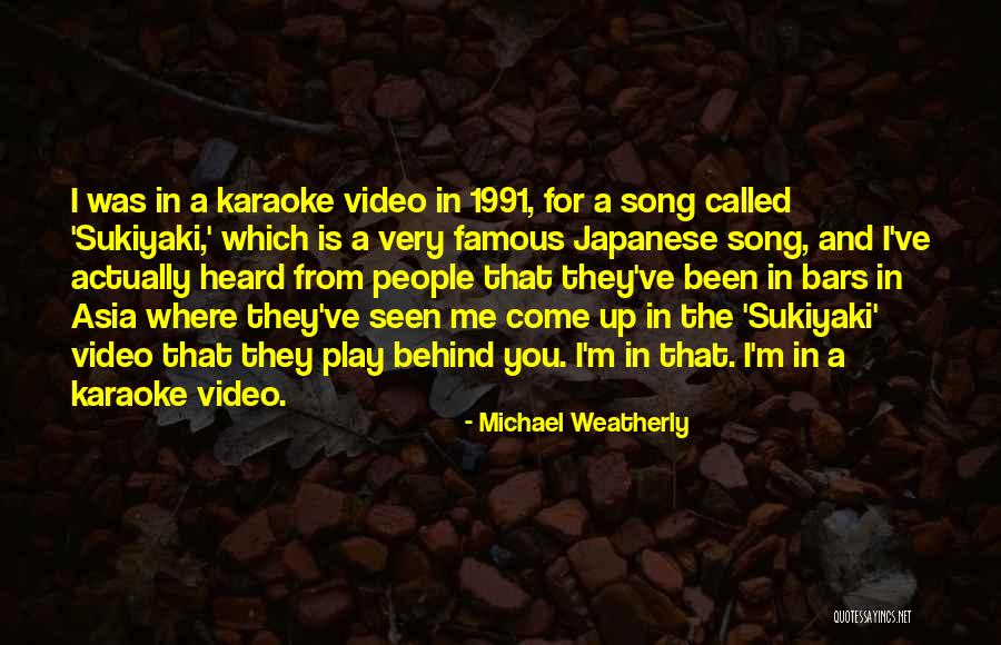 Me Karaoke Quotes By Michael Weatherly Me Karaoke Quotes By Michael Weatherly
