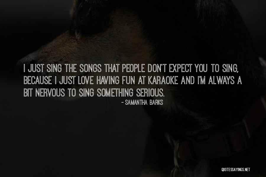 Me Karaoke Quotes By Samantha Barks Me Karaoke Quotes By Samantha Barks