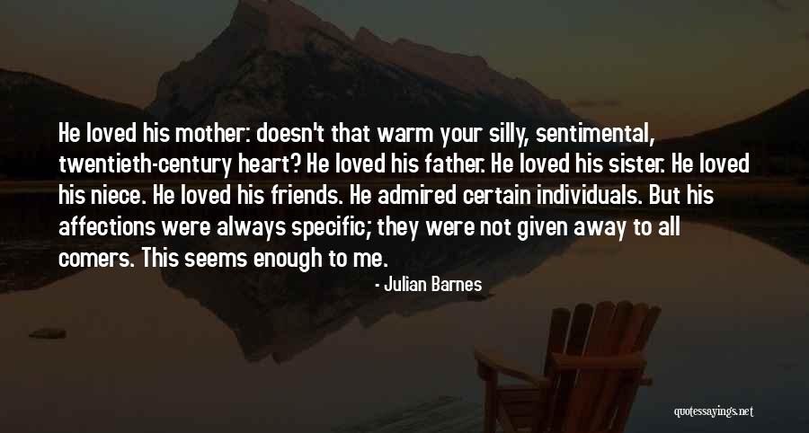 Me My Niece Quotes By Julian Barnes