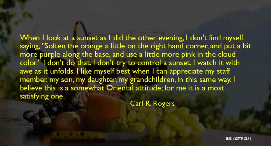 Me Myself Attitude Quotes By Carl R. Rogers