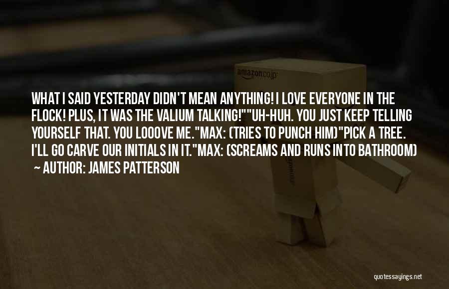Me Plus You Love Quotes By James Patterson