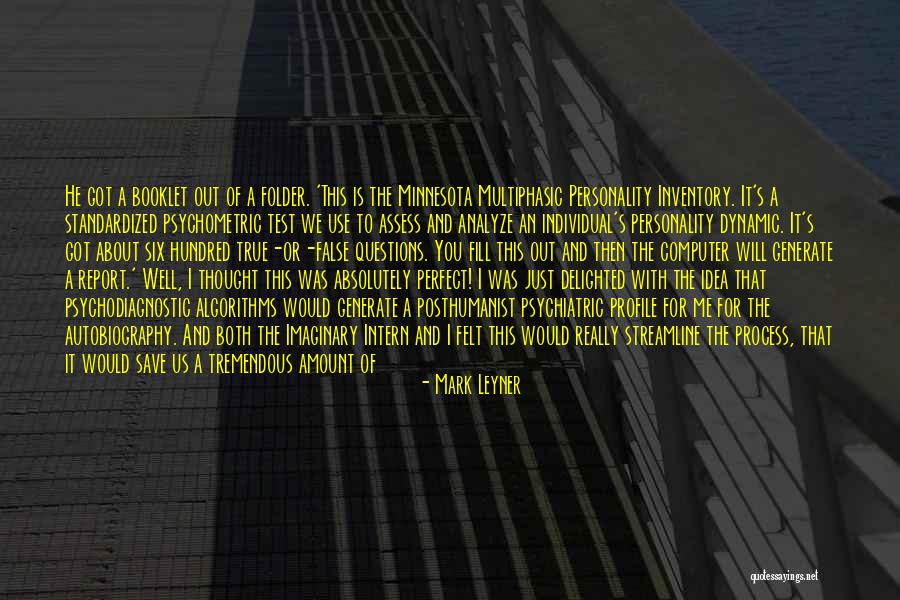 Me Profile Quotes By Mark Leyner Me Profile Quotes By Mark Leyner