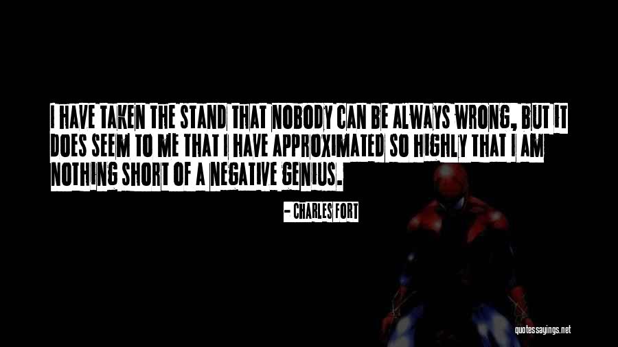 Me Short Quotes By Charles Fort Me Short Quotes By Charles Fort