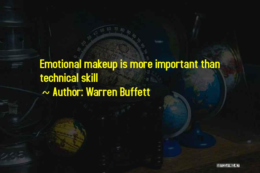 Me Without Makeup Quotes By Warren Buffett