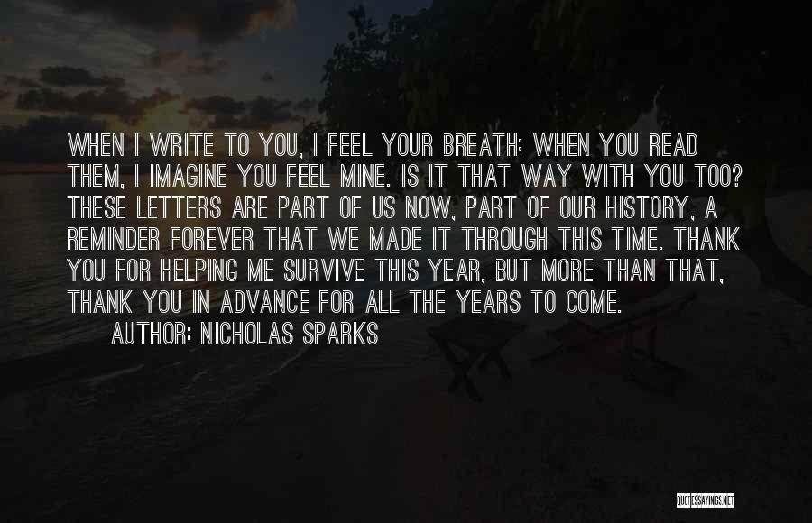 Me You Us Forever Quotes By Nicholas Sparks