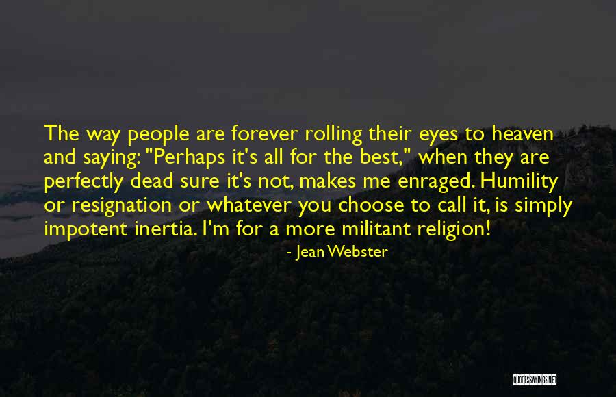 Meader Sons Quotes By Jean Webster