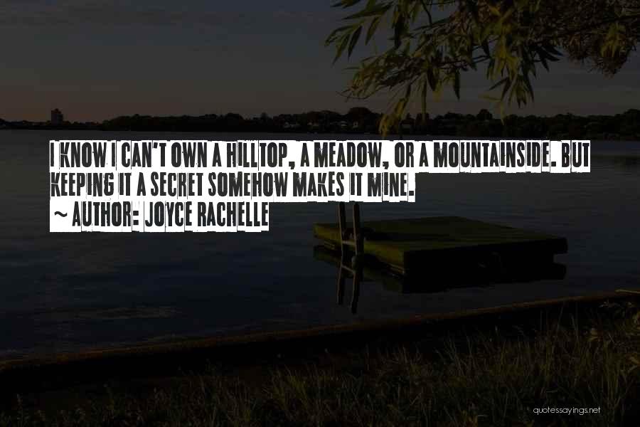 Meadow Quotes By Joyce Rachelle