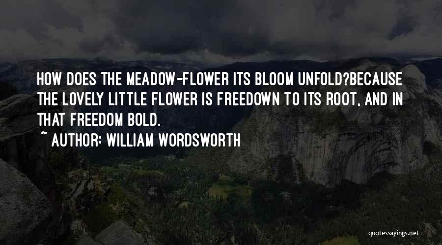 Meadow Quotes By William Wordsworth