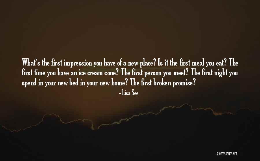Meal Time Quotes By Lisa See Meal Time Quotes By Lisa See