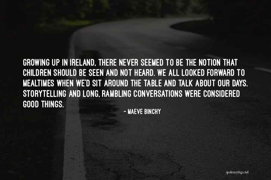 Mealtimes Quotes By Maeve Binchy Mealtimes Quotes By Maeve Binchy