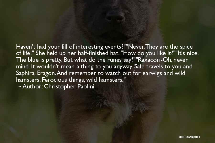 Mean But Nice Quotes By Christopher Paolini