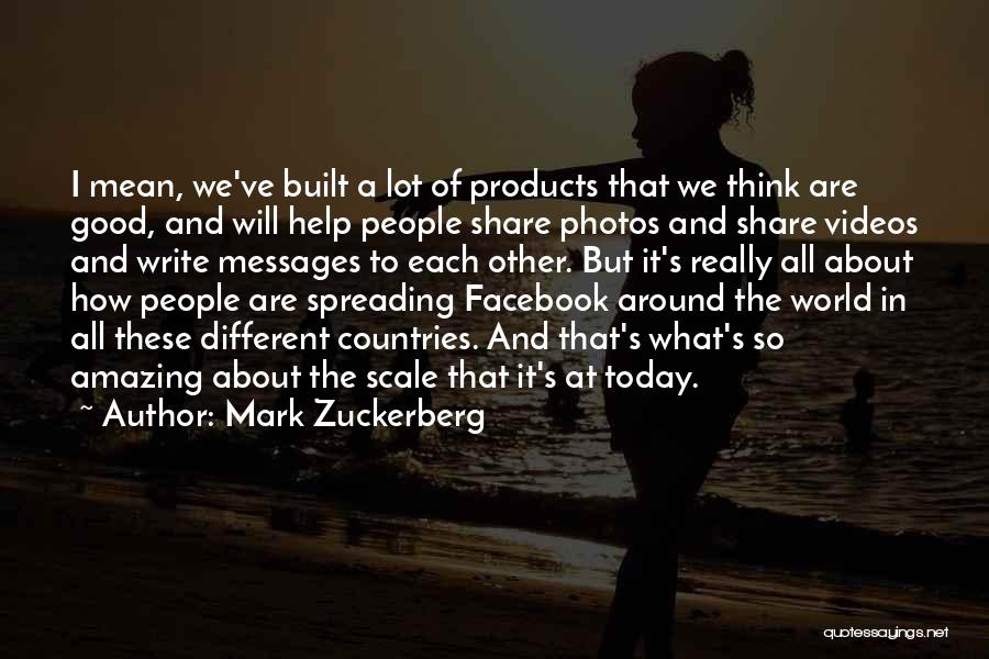 Mean Facebook Quotes By Mark Zuckerberg