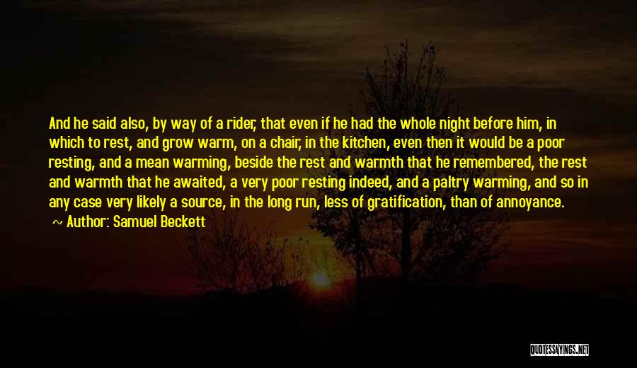 Mean Less Quotes By Samuel Beckett