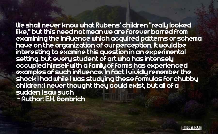 Mean Of Family Quotes By E.H. Gombrich