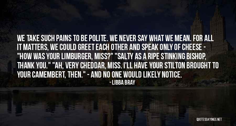 Mean Of I Miss You Quotes By Libba Bray Mean Of I Miss You Quotes By Libba Bray