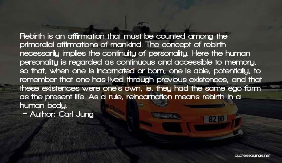 Mean Personality Quotes By Carl Jung