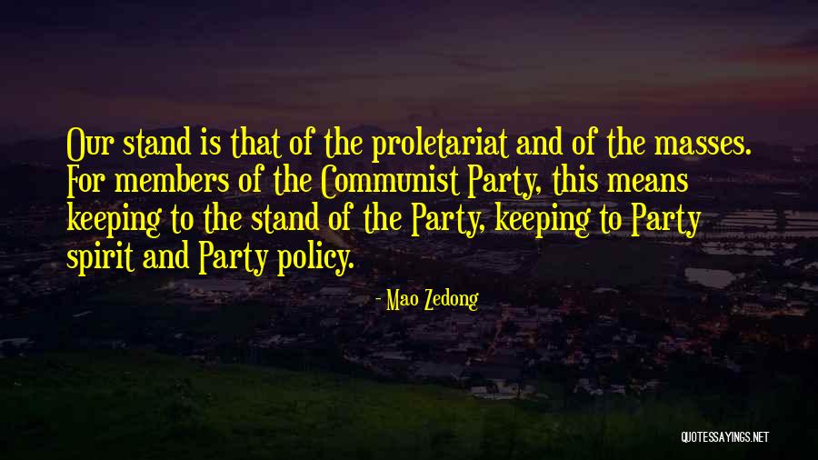Mean Quotes By Mao Zedong