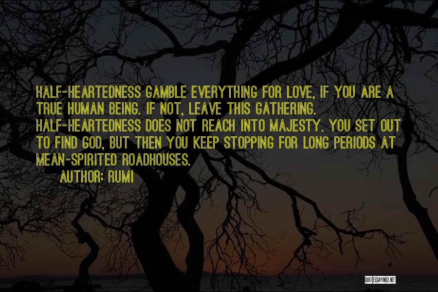 Mean Spirited Quotes By Rumi