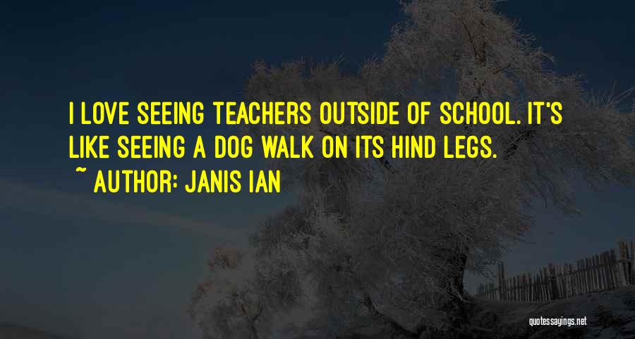 Mean Teachers Quotes By Janis Ian